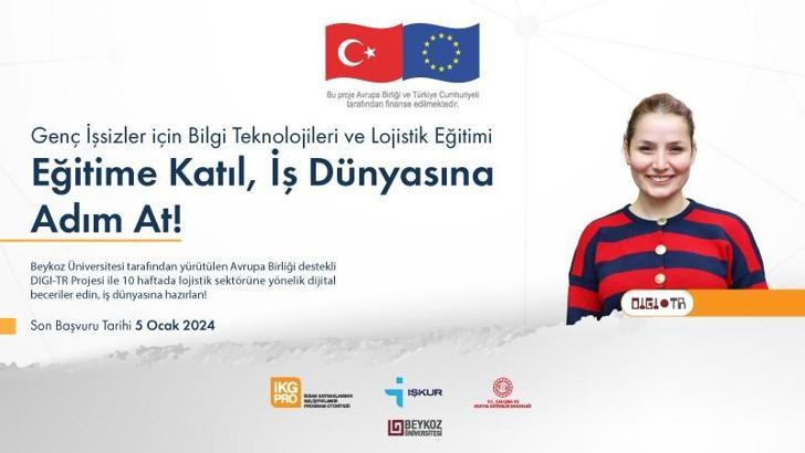 Gençlere istihdam sağlamayı hedefleyen DIGI-TR Projesi'nde eğitimler başlıyor