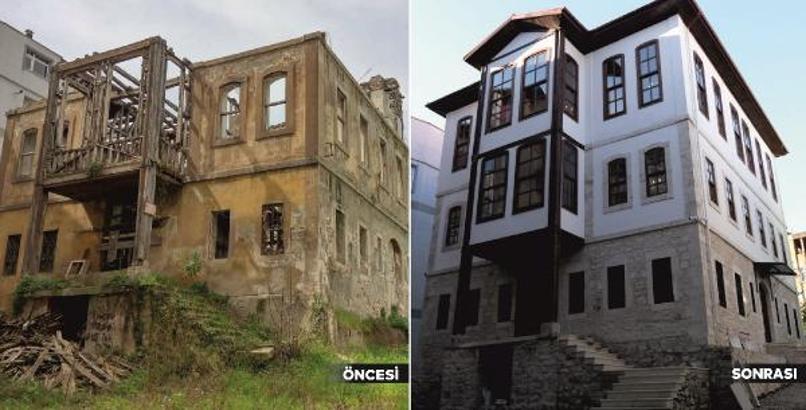 Ordu’da 19’uncu yüzyılda inşa edilen konak restore edildi