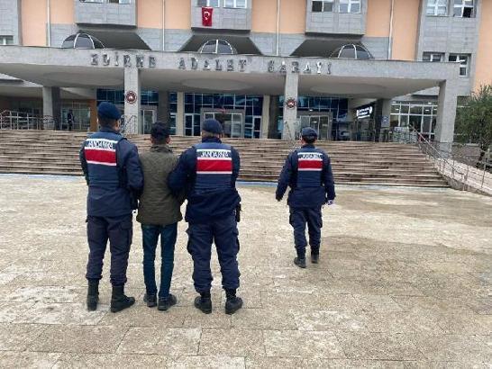 Edirne’de 14 yıl hapis cezasıyla aranan hükümlü yakalandı