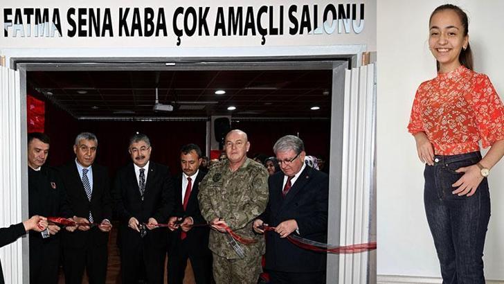 Depremde ölen öğrencinin ismi, okulunda yaşatılacak