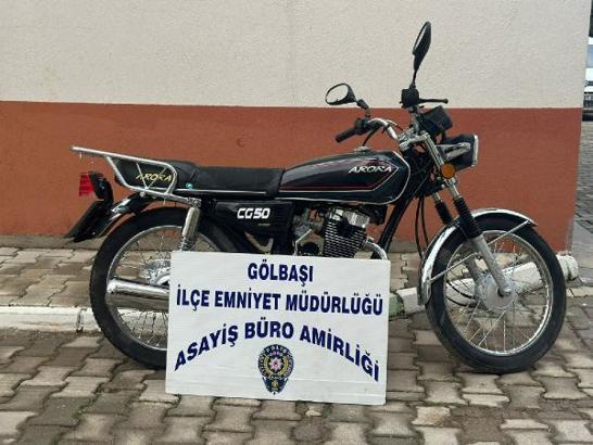 Adıyaman’da çalınan motosiklet Kahramanmaraş’ta bulundu