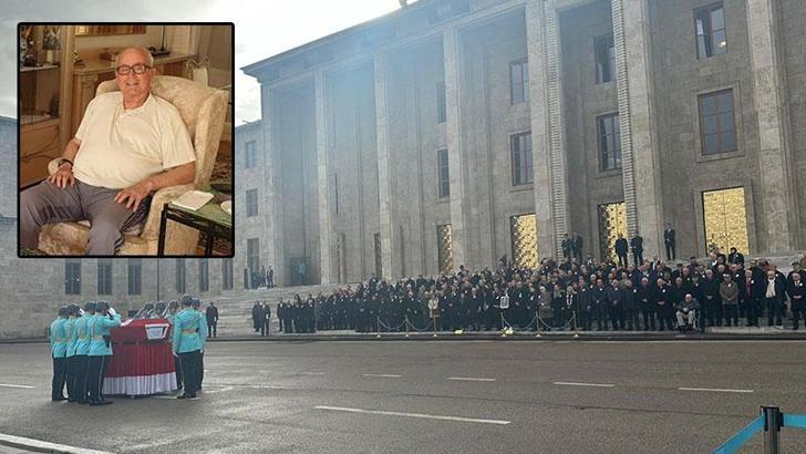 Eski Bakan Yürür için TBMM'de cenaze töreni düzenlendi