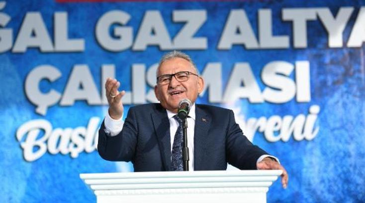 Pınarbaşı ve Sarız'da doğal gaz çalışmaları başlıyor