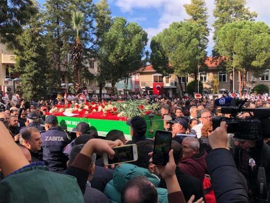 Çine Belediye Başkanı Dinçer, son yolculuğuna uğurlandı