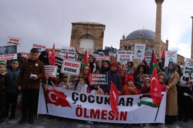İsrail'in Filistin saldırıları Nevşehir'de protesto edildi