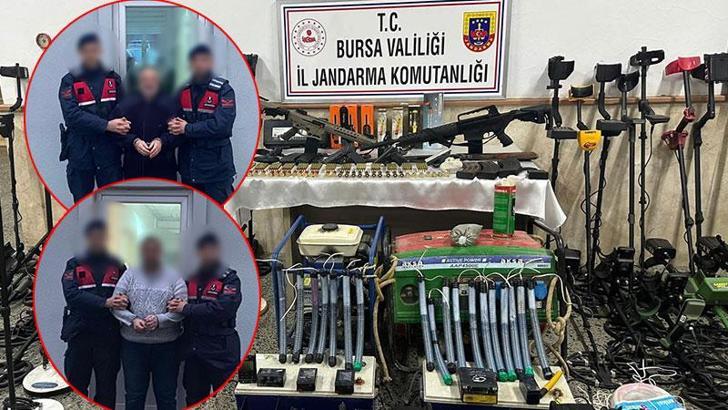 Tarihi eser kaçakçısı baba- oğul- torun yakalandı; 46 sikke ele geçirildi