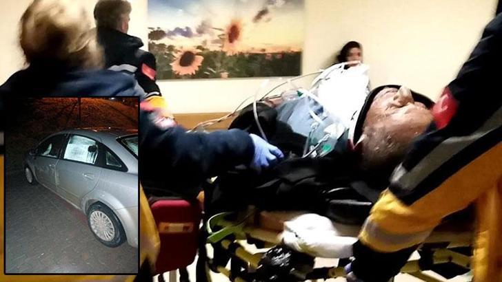 Yolun karşısına geçmek isterken otomobilin çarpmasıyla ağır yaralandı