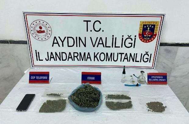 Aydın'da 4 ayrı suçtan aranan şüpheli uyuşturucuyla yakalandı
