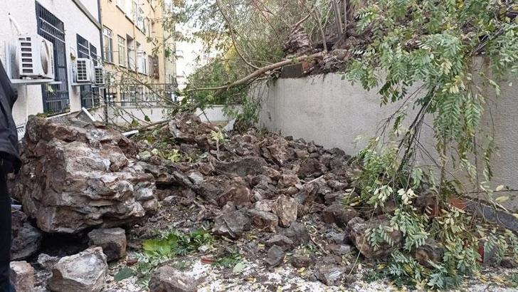 Kocaeli'de istinat duvarı çöktü; 23 daire ile 6 iş yerinin boşaltılmasına karar verildi