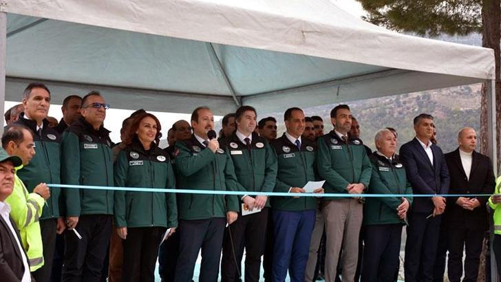 Mersin'deki Pamukluk Barajı törenle açıldı