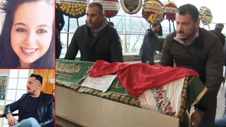 Boşanma aşamasındaki eşinin öldürdüğü Mine Nur, son yolculuğuna uğurlandı