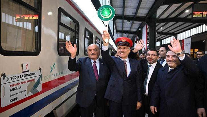 Turistik Doğu Ekspresi, törenle uğurlandı
