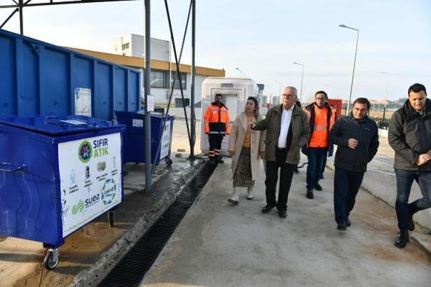 Çanakkale Belediyesi 1’inci Sınıf Atık Getirme Merkezi tanıtıldı
