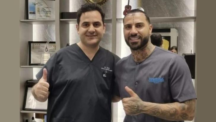 Eski Beşiktaşlı futbolcu Ricardo Quaresma, İstanbul’da saç ektirdi