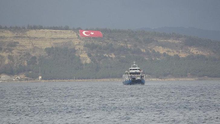 Bozcaada ve Gökçeada'ya yarınki feribot seferleri iptal edildi
