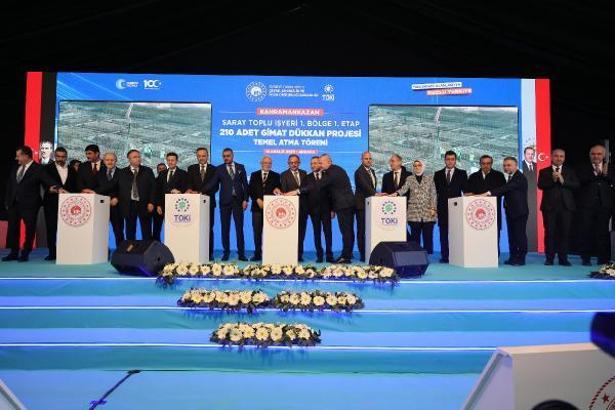 Ankara'da Uluslararası Gıda Hali'nin temeli atıldı
