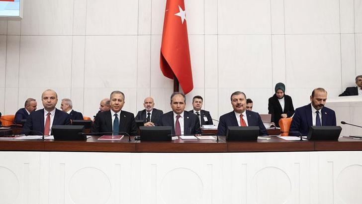 İçişleri ve Sağlık bakanlıkları bütçeleri, TBMM'de