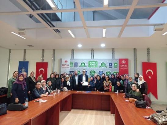 Kadınlar, göz sağlığı hakkında bilgilendirildi