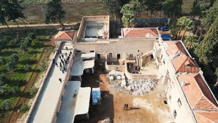 Depremde hasar gören Maho Ağa’nın konağı restore ediliyor