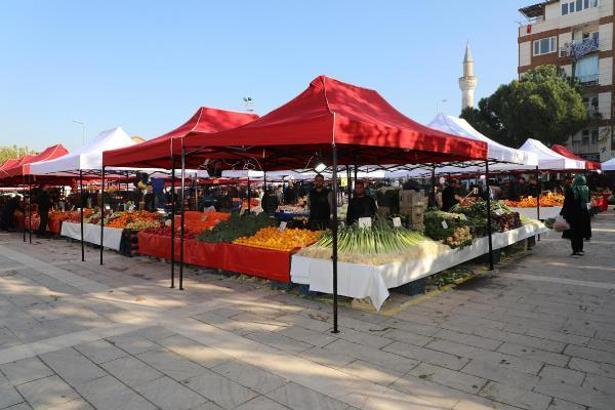 Manisa'da butik pazar açıldı