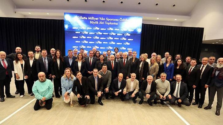 Gillette&Milliyet Yılın Sporcusu Ödülleri'nde oylama heyecanı dev jüri toplantısı ile başladı