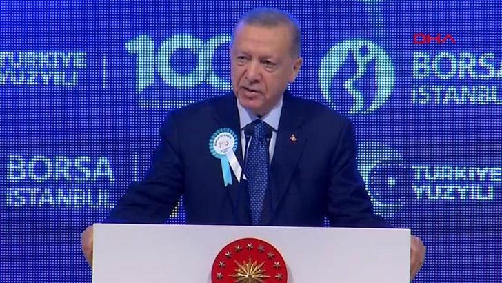 Cumhurbaşkanı Erdoğan: Sermaye piyasalarını manipüle etmeye çalışan tamahkarlara meydanı boş bırakamayız