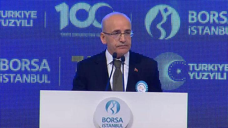 Bakan Şimşek: Borsa bir oyun alanı değildir