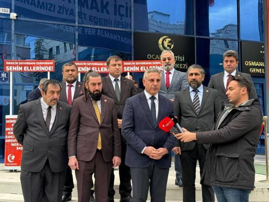 Ocak Partisi'nden Filistin'de kara harekatı başlatılması için imza kampanyası