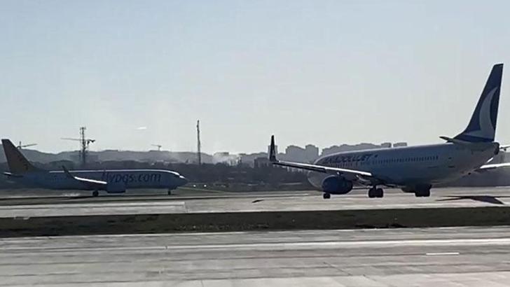 Sabiha Gökçen Havalimanı'nın 2. pistinden ilk ticari uçuş