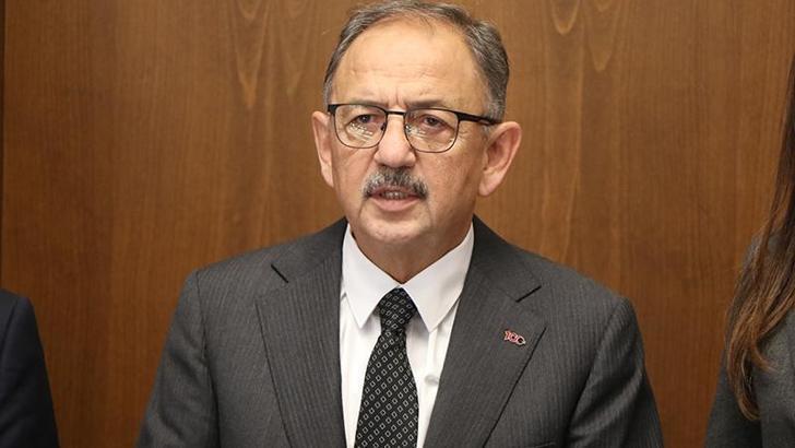 Bakan Özhaseki: Türkiye'de hala hareketli olan 485 tane fay hattı var