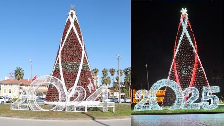 Adana’da 'Bir sene ileri' şakası; ‘Hoş geldin 2025’