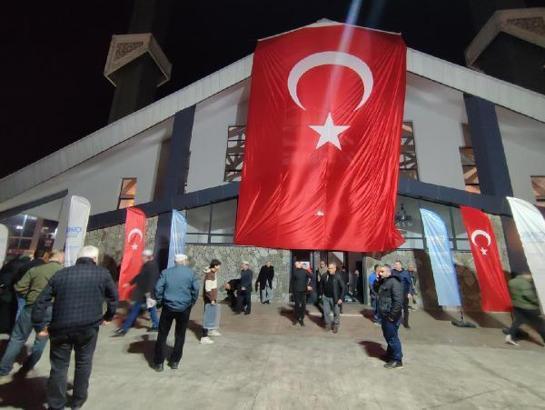 Canik’te eller şehitler için semaya kalktı