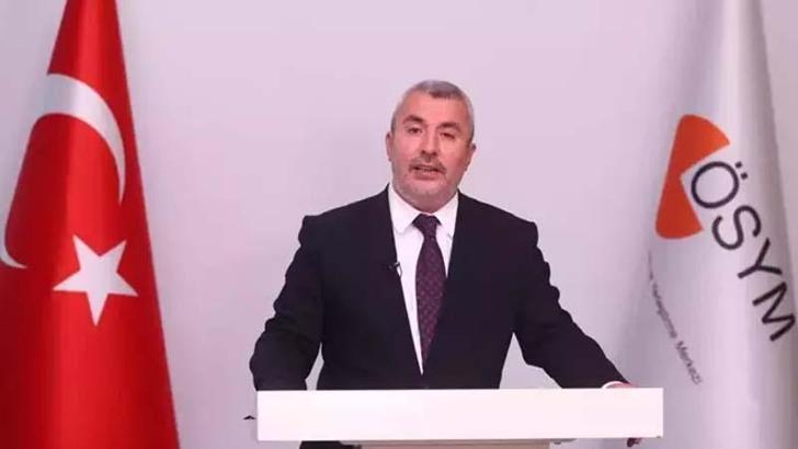 ÖSYM Başkanı Ersoy: 2023'te 1,6 milyon adaya ücretsiz hizmet verildi