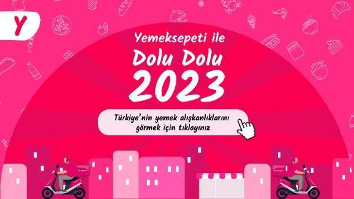 Yemeksepeti 2023’ün yemek istatistiklerini açıkladı: İlk sırada tavuk döner var