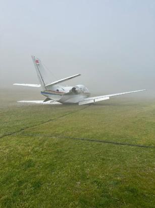 Diyarbakır'da özel jet pistten çıktı (3)