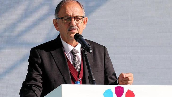 Bakan Özhaseki: Türkiye'de 500'e yakın hareketli fay hattı var