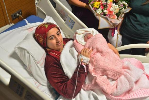 Adana'da yılın bebeği 'Masal'