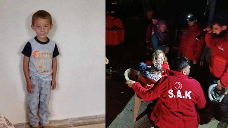 Adana'da kaybolan Ferdi, 7 saat sonra dağlık alanda uyurken bulundu