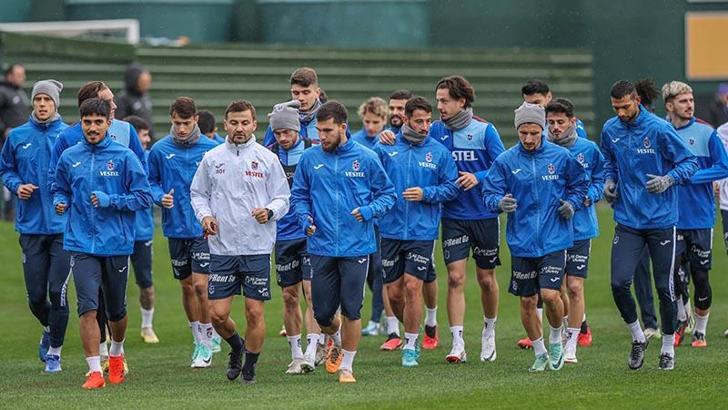 Trabzonspor’un MKE Ankaragücü mesaisi sürüyor