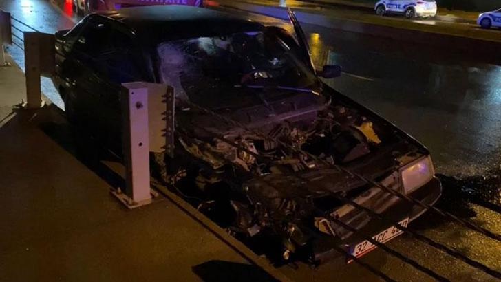 Pendik sahil yolunda kaza: 1'i ağır 4 yaralı