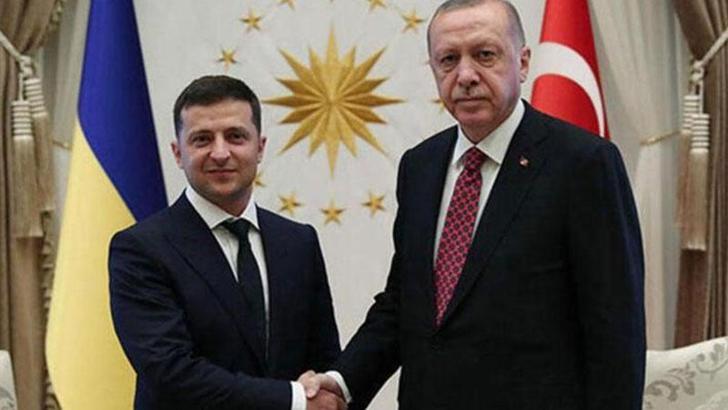 Cumhurbaşkanı Erdoğan, Zelenskiy ile telefon görüşmesi yaptı
