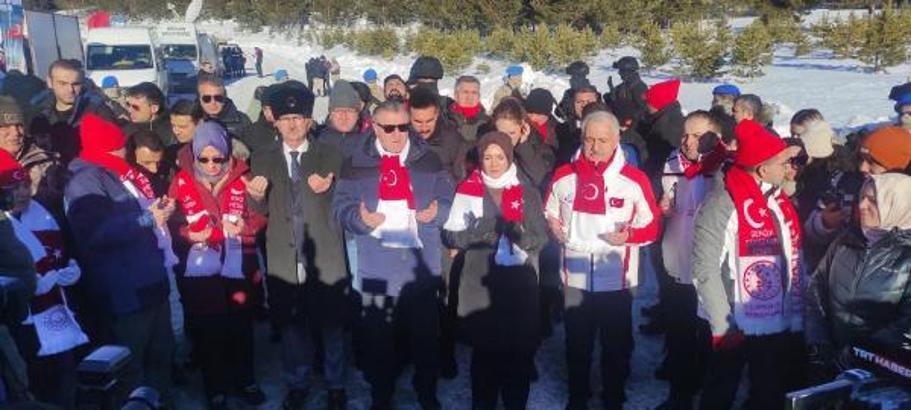 Sarıkamış şehitleri, 109'uncu yılda binlerce kişinin katıldığı yürüyüşle anıldı