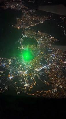 THY'nin İzmir-İstanbul yolcu uçağına lazer ışıklı taciz