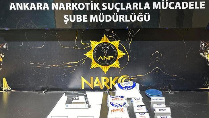 Ankara'da uyuşturucu operasyonunda 2 tutuklama
