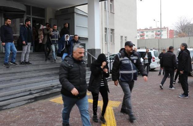 Kayseri'de, hırsızlık operasyonlarında 17 şüpheli tutuklandı
