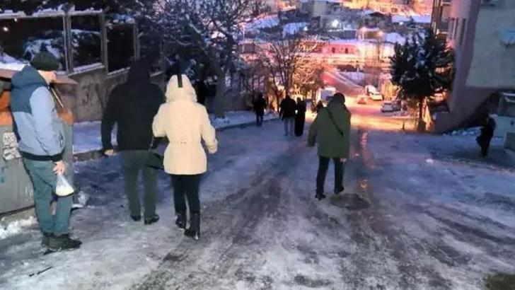 AKOM'dan gizli buzlanma uyarısı