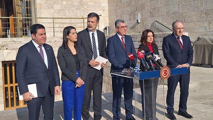 TBMM Başkanı Kurtulmuş, muhalefet partilerini kabul etti