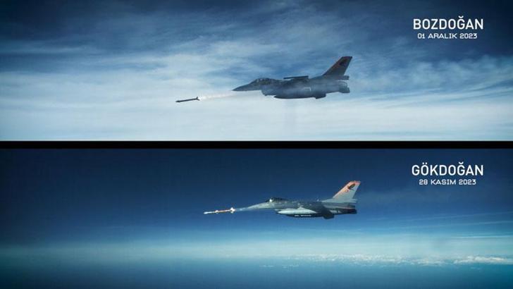 Bozdoğan ve Gökdoğan füzeleri kabul testleri için hazır