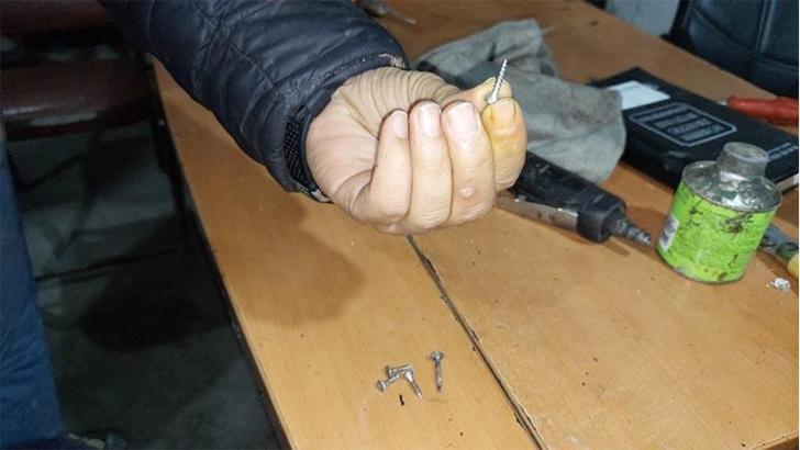 Yola dökülen 'vida', sürücülere zor anlar yaşattı