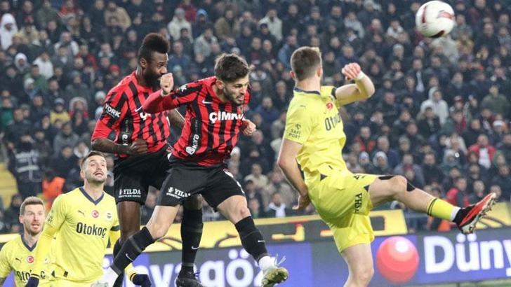 Gaziantep FK - Fenerbahçe : 0-1